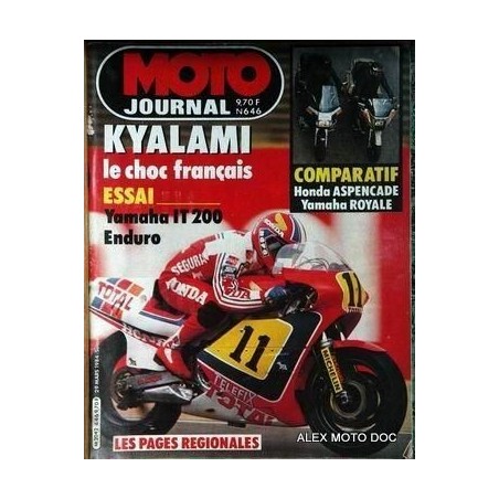 Moto journal n° 646