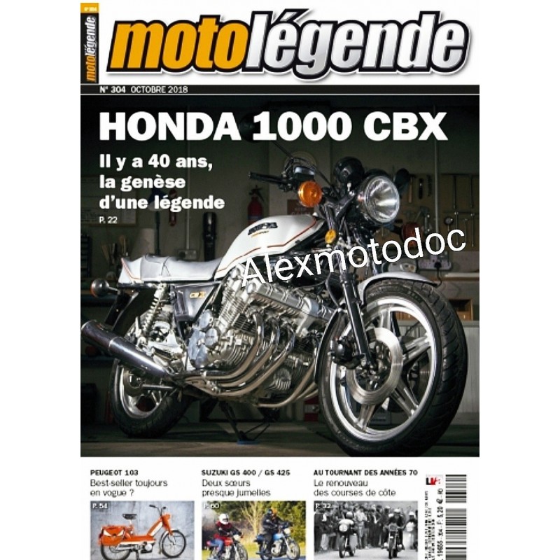 Moto légende n° 304