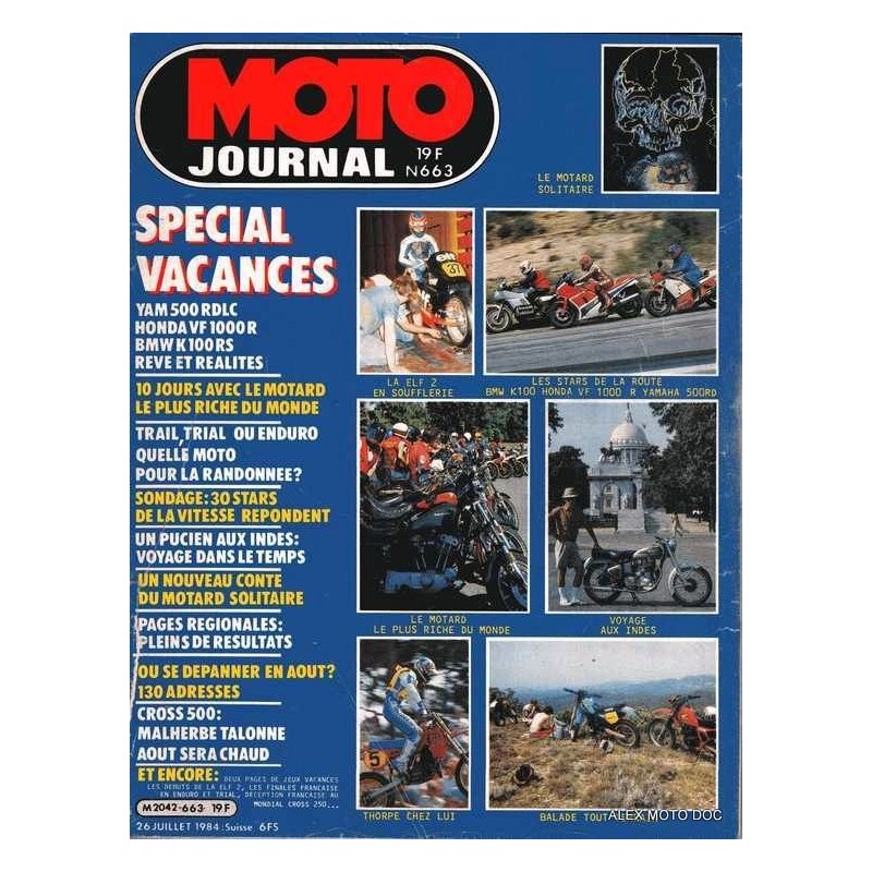Moto journal n° 663