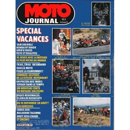 Moto journal n° 663