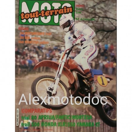 Moto tout-terrain n° 45