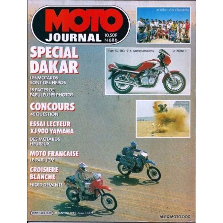 moto journal,Moto journal 686,n° 686,revue,moto,essai,journal,revues,revues moto,motos,revue moto,