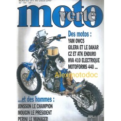 Moto Verte n° 203