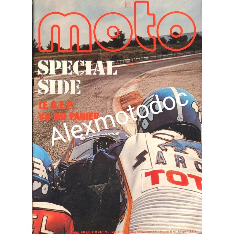 la moto,La moto 89, n° 89,revue,moto,essai,journal,Honda,BMW,Kawasaki,Suzuki,Yamaha,Triumph,Bsa,Harley,Norton,revue moto,