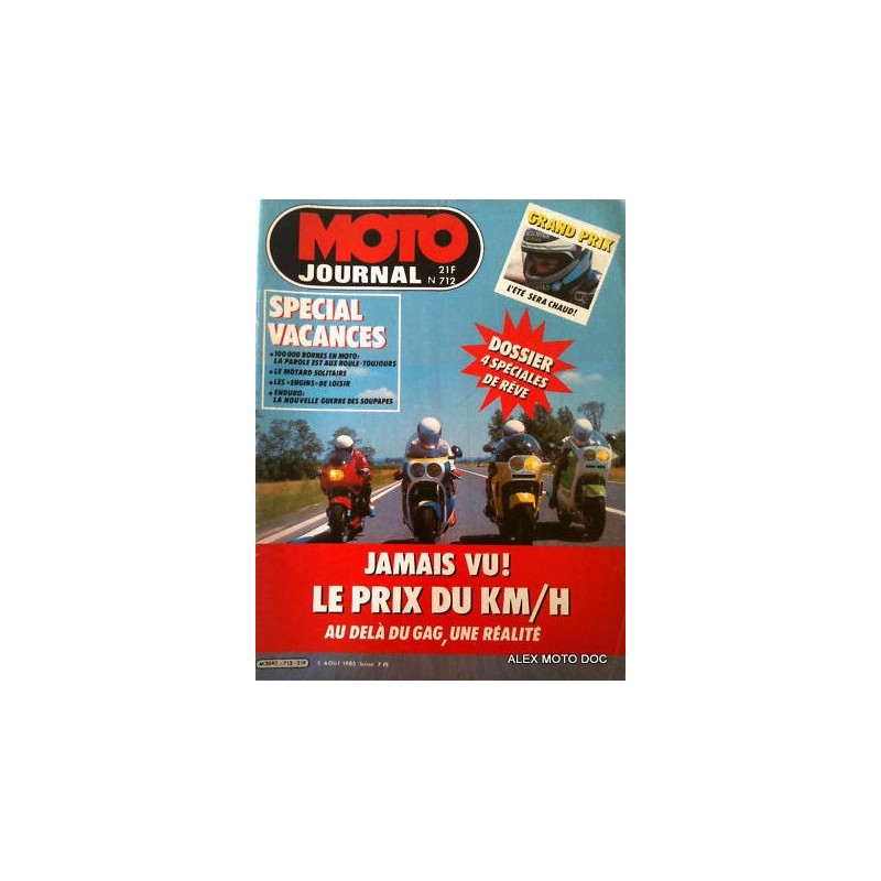 Moto journal n° 0