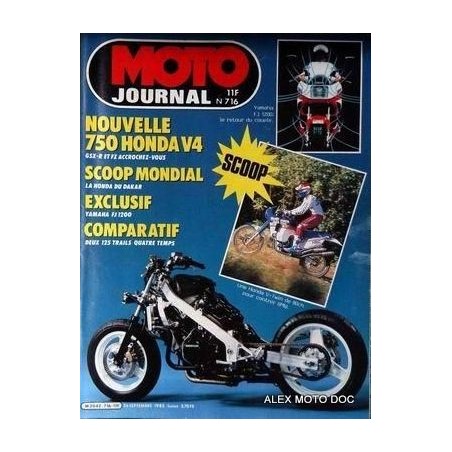 Moto journal n° 0