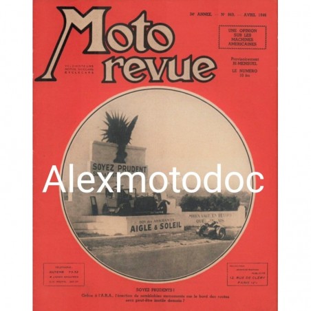 copy of Moto Revue n° 860