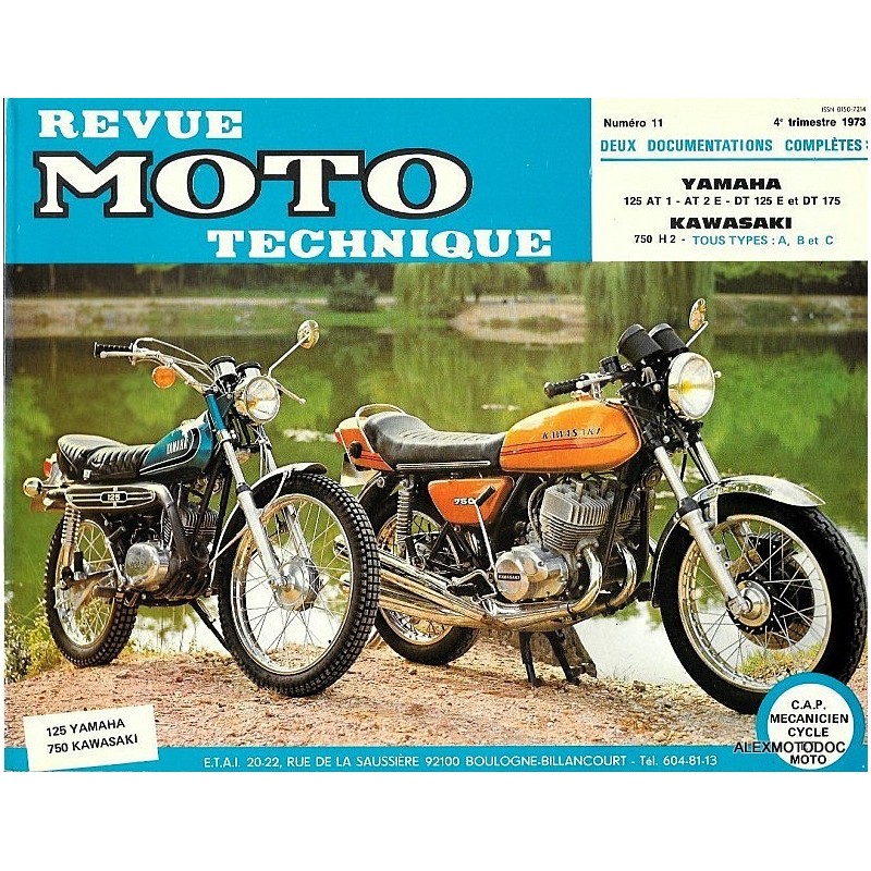 copy of Revue moto technique pour KAWASAKI 750 H2