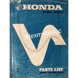 Honda Dax ST 50 et 70 de 1975