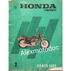 copy of Honda  CB 500 T de 1975