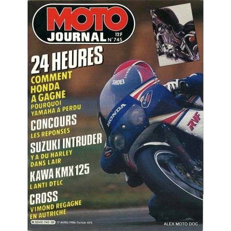 Moto journal n° 0