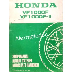 Honda VF 1000 F et F2 de 1985