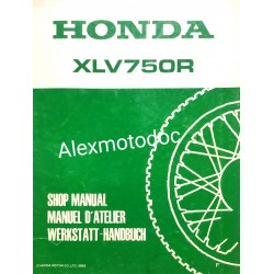 Honda XL 750 V de 1985