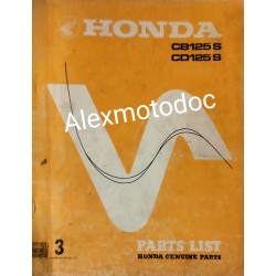 Honda CB 125 S et CD 125 S...