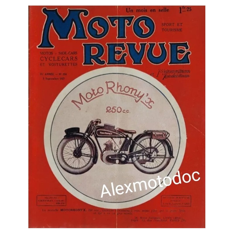 copy of Moto Revue n° 2