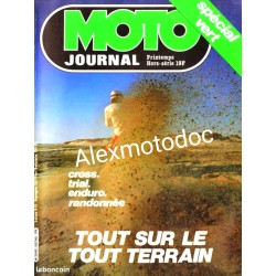 Moto Journal Spécial tout-terrain 1981