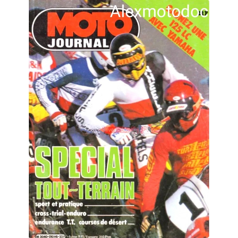 Moto Journal Spécial tout-terrain 1982