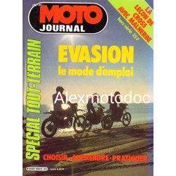 Moto Journal Spécial tout-terrain 1983