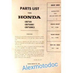 copy of Honda  CB 500 T de 1975