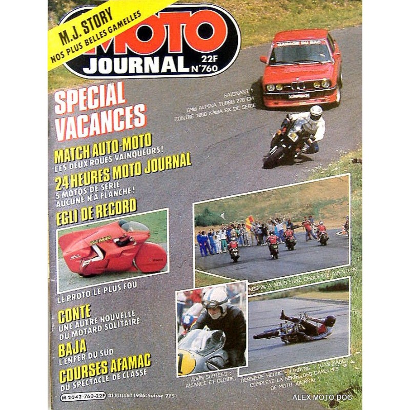 Moto journal n° 0