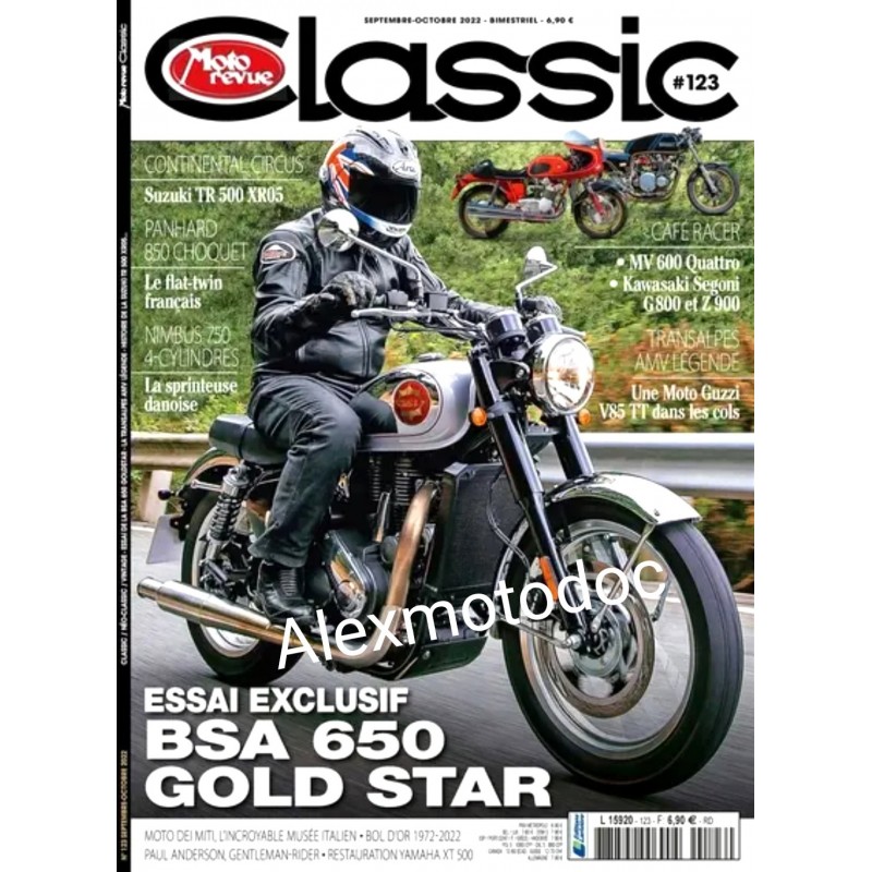 Moto Revue Classic n° 123