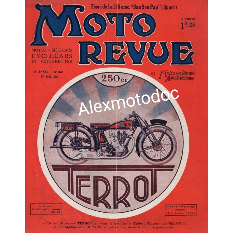 Moto revue n° 270