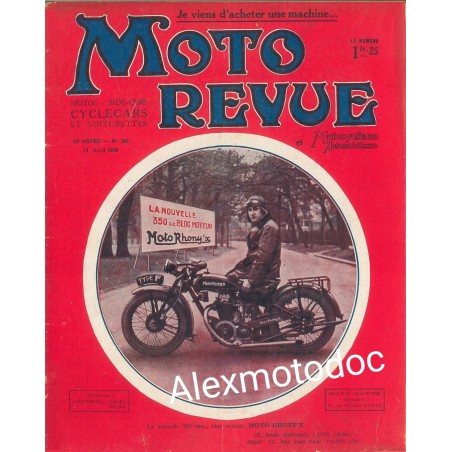 copy of Moto Revue n° 2