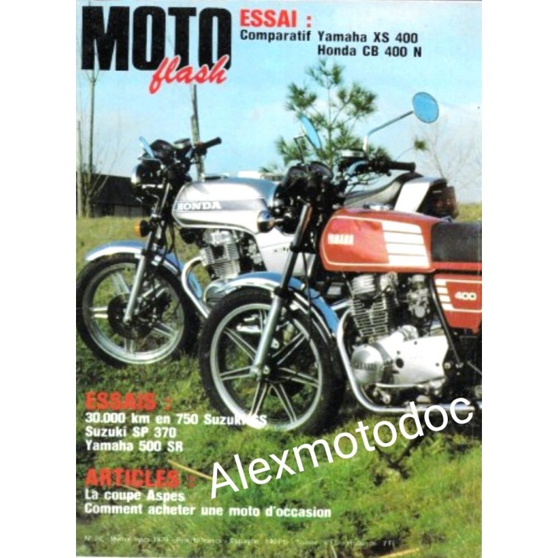 Moto flash n° 24