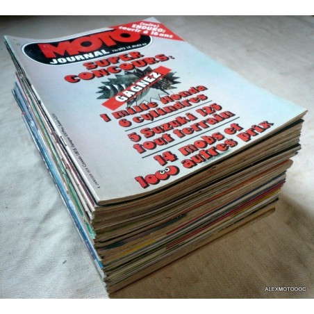 Année 1979 MOTO JOURNAL ( destockage )