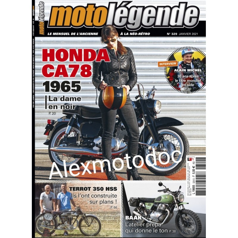 Moto légende n° 329
