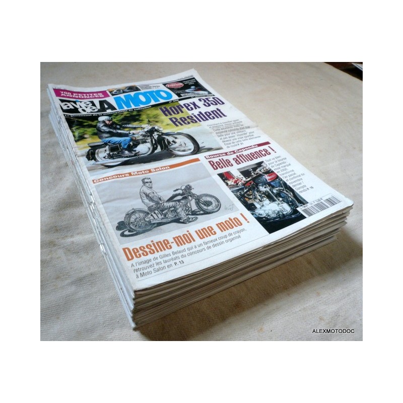 copy of copy of Année X La vie de la moto