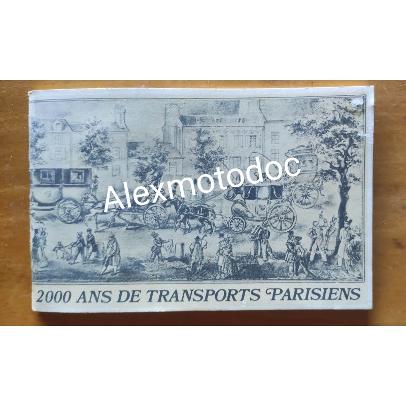 2000 ans de transports parisiens 2000 ans de transports parisiens
