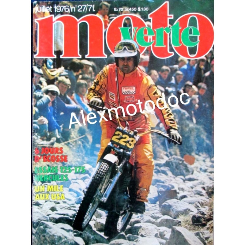Moto verte n° 27