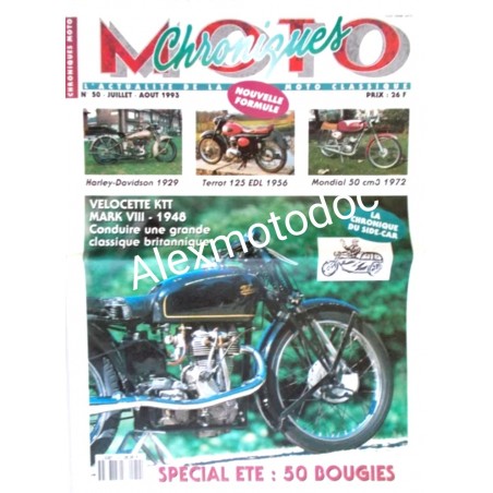 Chroniques moto, chroniques moto 50