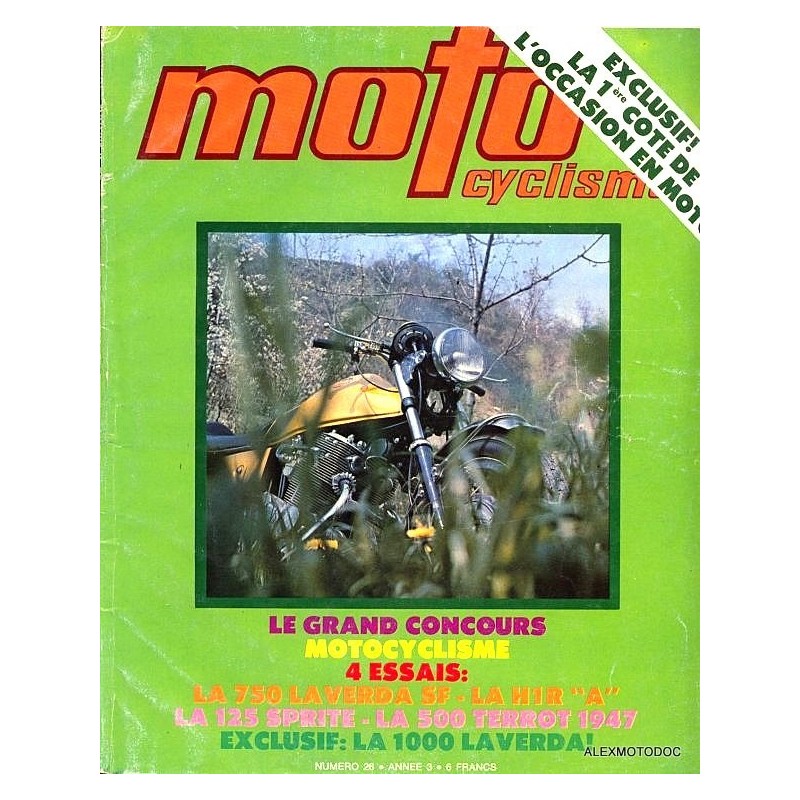 Motocyclisme n° 26