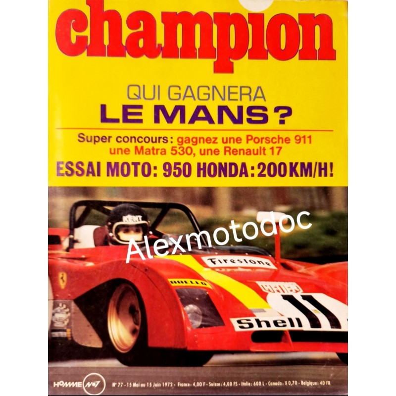 Champion n° 77