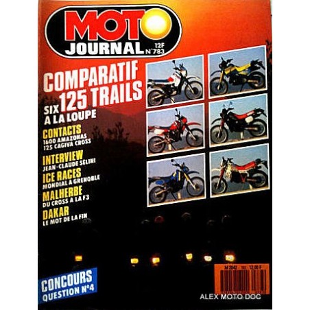 Moto journal n° 783