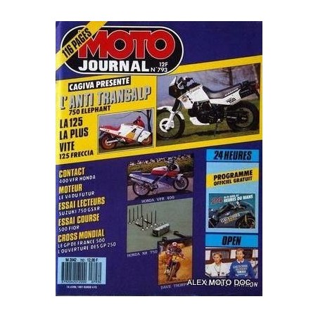 Moto journal n°  793