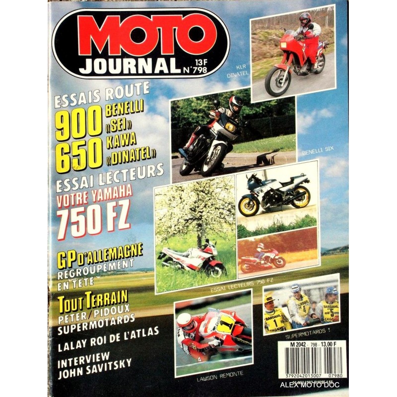 Moto journal n° 0