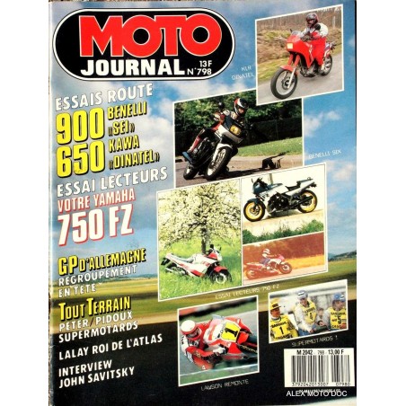 Moto journal n° 798