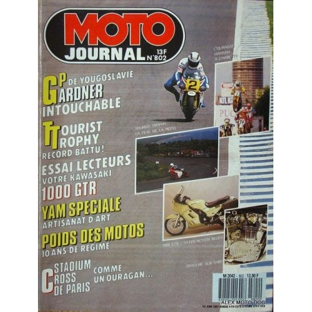 Moto journal n° 802