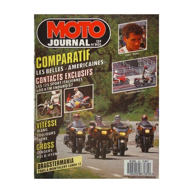 Moto journal n° 805