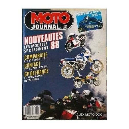Moto journal n° 806