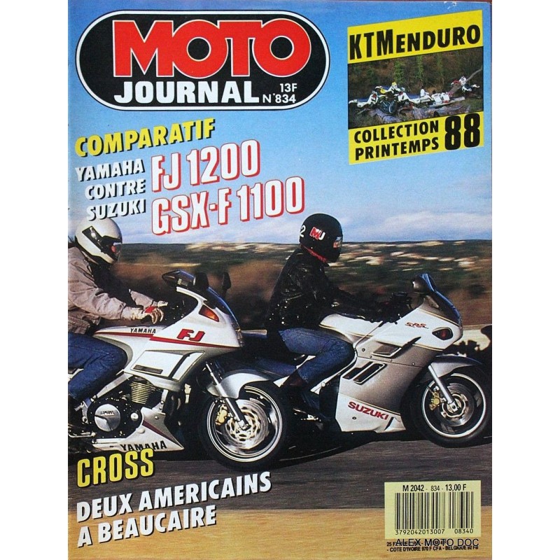 Moto journal n° 834