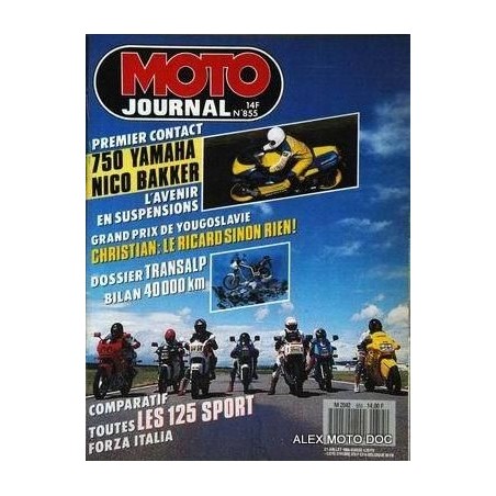 Moto journal n° 855
