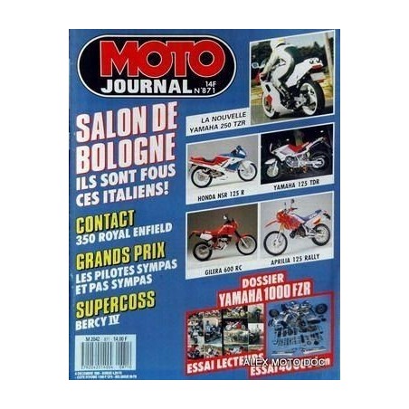 Moto journal n° 0