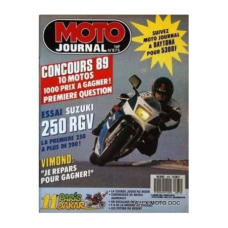 Moto journal n° 875