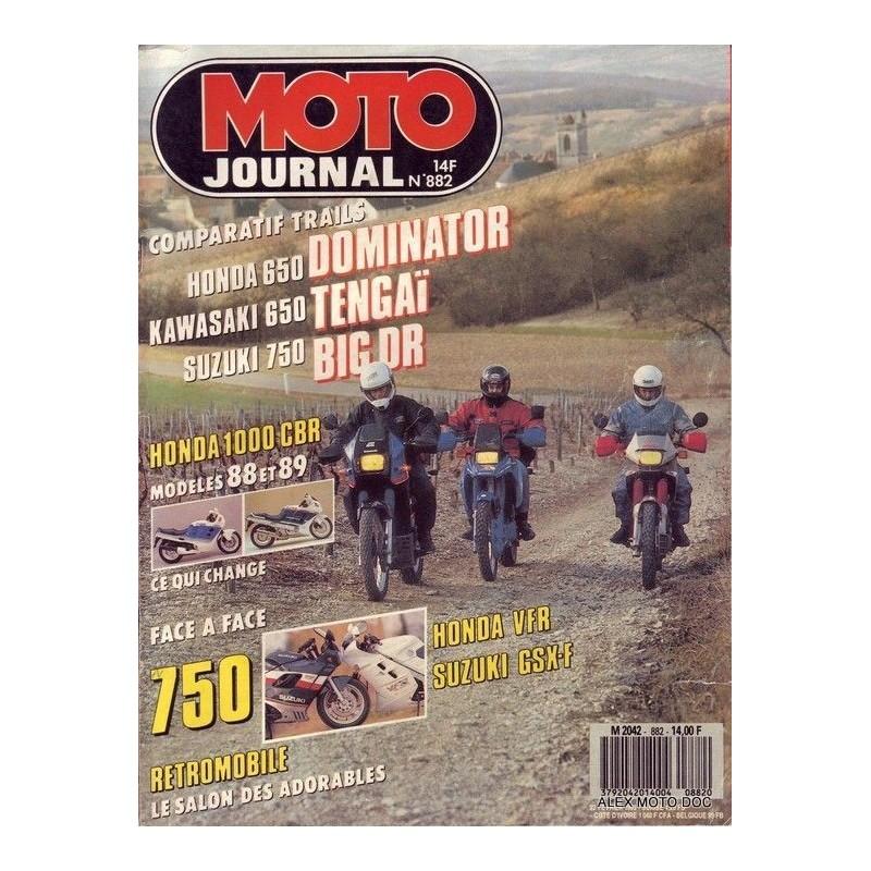 Moto journal n° 882