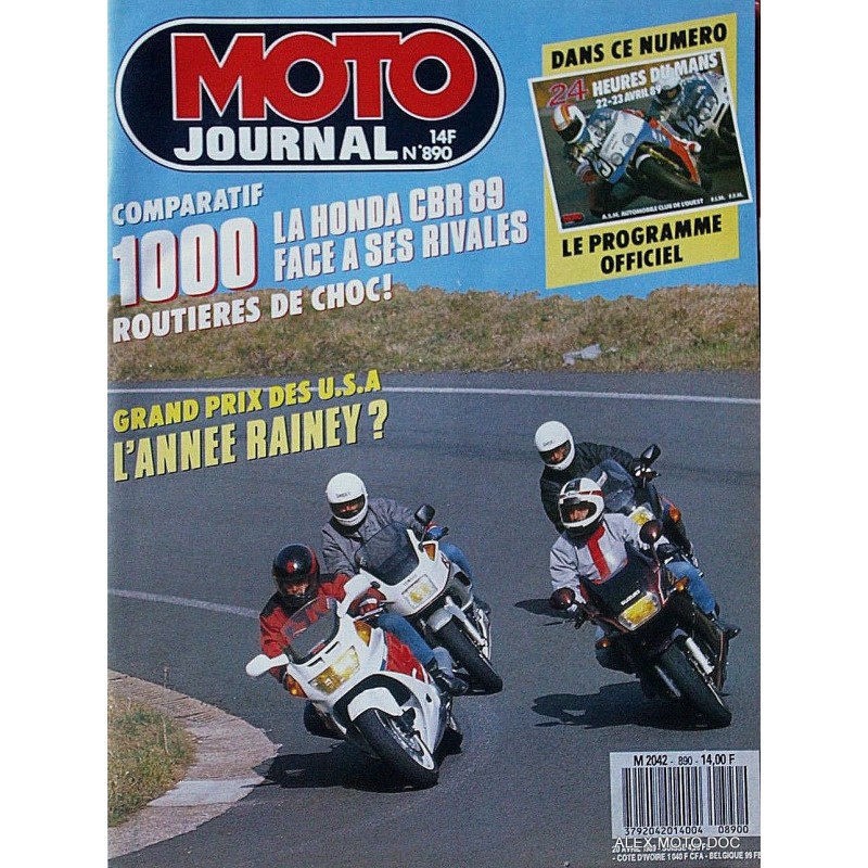 Moto journal n° 890