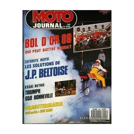 Moto journal n° 0